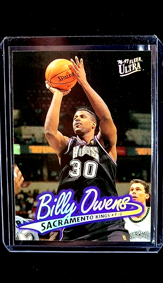 Primary image for 1996 1996-97 Fleer Ultra #240 Billy Owens Sacramento Kings Basketball Card