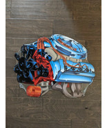 20.5&quot; Chrysler Dodge HEMI Head engine 421 3d cutout USA STEEL plate disp... - $64.35