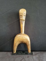 Pre Columbian effigy Wood carving wonderful patina - £280.85 GBP