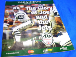 The Glory of Joe and the Jets 40th Anniversary Super Bowl II - £6.25 GBP