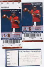 Arizona University Football 1997 / 2007 Vintage 3 Ticket Stubs Arizona Stadium - £7.74 GBP