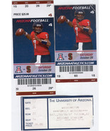 ARIZONA UNIVERSITY FOOTBALL 1997 / 2007 VINTAGE 3 TICKET STUBS ARIZONA S... - $185.69 MXN