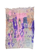 Handmade Colorful Moroccan Rug - Boujad Berber carpet made from natural wool 9.0 - £693.56 GBP