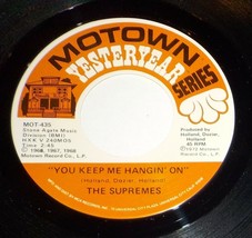The Supremes 45 You Keep Me Hangin&#39; On / Love Is Here &amp; You&#39;re Gone NM / M- A1 - £5.51 GBP