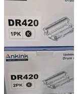 3 Pk Ankink DR420 Drum Unit Compatible Replacement for Brother DR 420 Pl... - $61.61 CAD