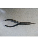 Vintage Long Needle Nose Pliers Drop Forged West Germany. 8” Knurled Grips - £8.24 GBP
