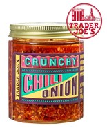 Trader Joe&#39;s Chili Onion Crunch Crisp Sauce DIP Condiment 6 oz - $12.11