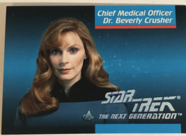 Star Trek Fifth Season Commemorative Trading Card #10 Beverly Crusher Gates - £1.56 GBP
