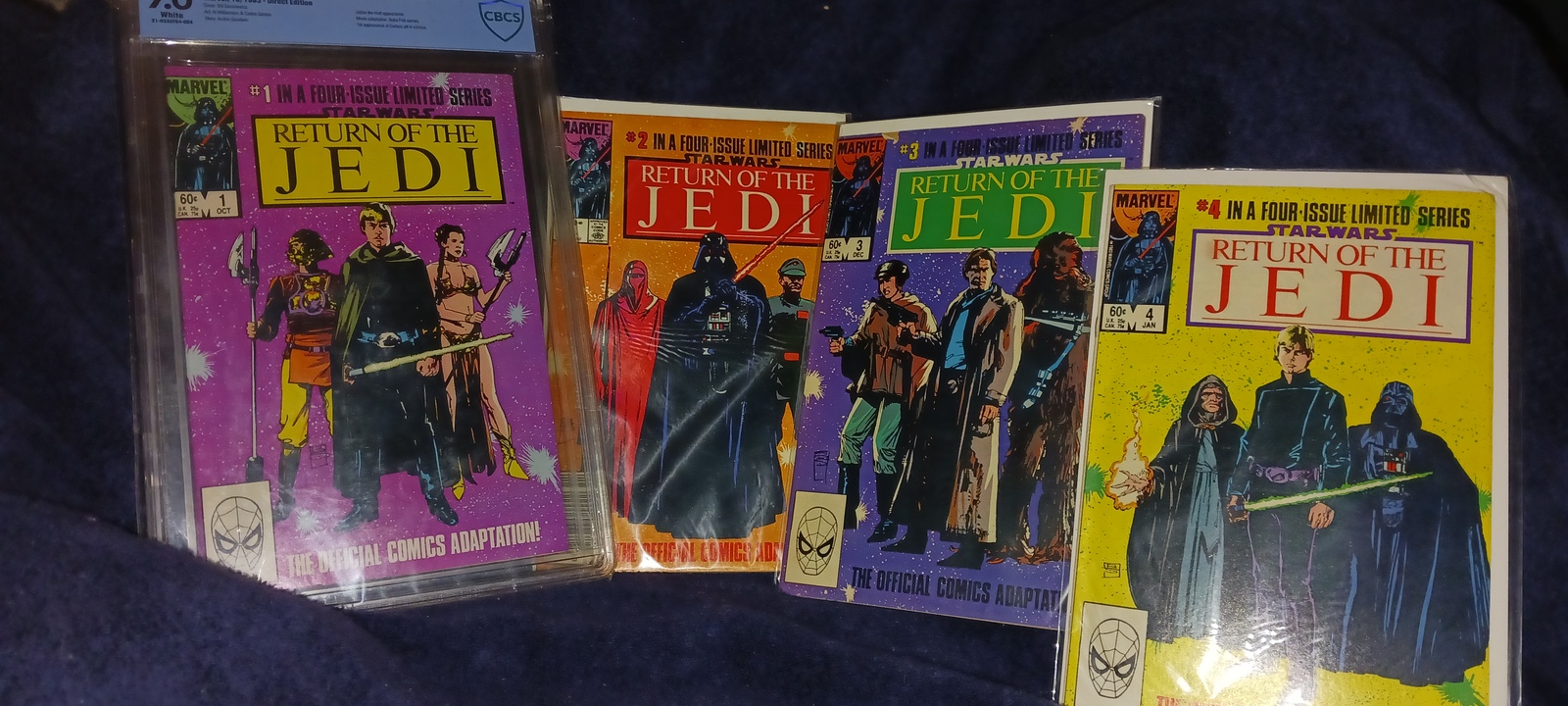 MARVELS STARWARS/RETURN OF THE JEDI (CBCS) 7.0/1-4,LIMITED EDITION SERIE... - $69.99