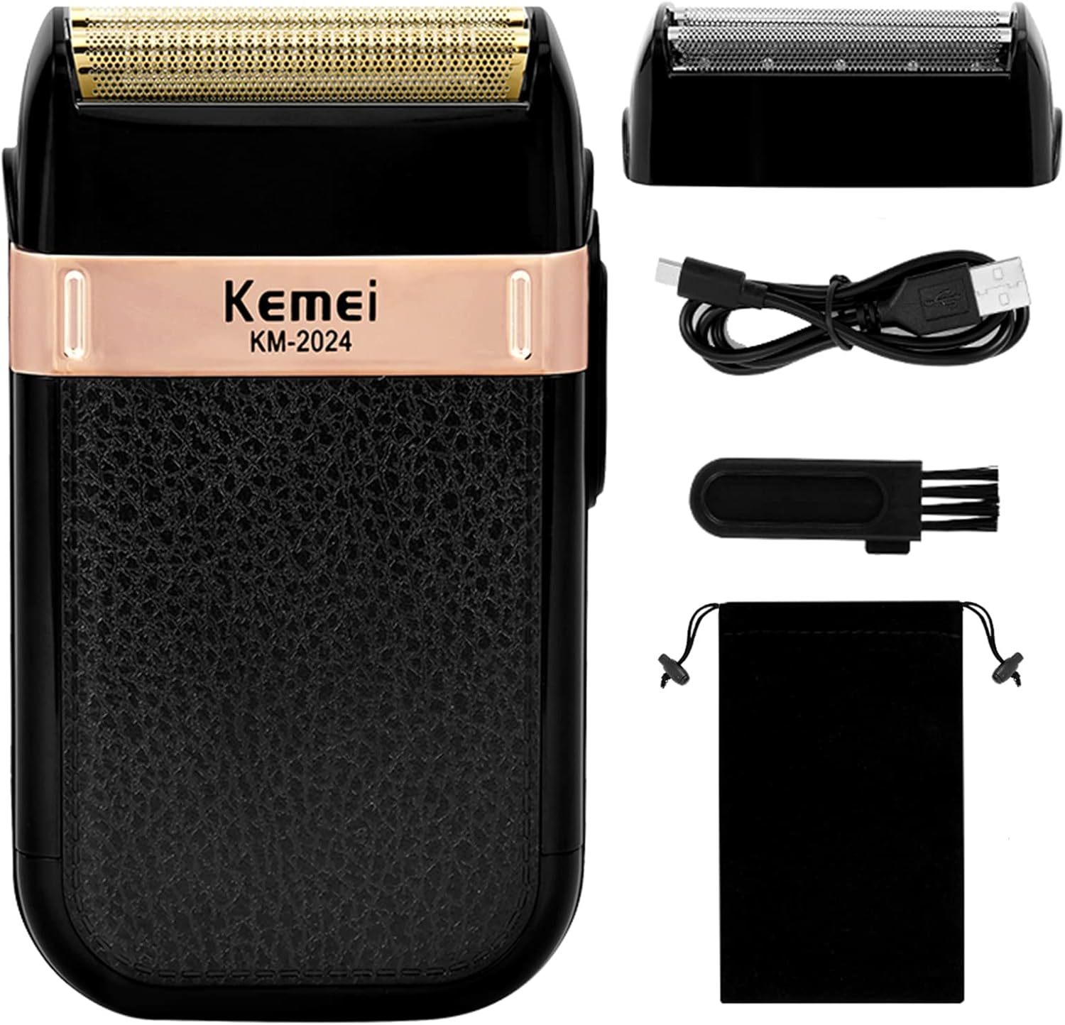 Kemei Men&#39;S Electric Razor Waterproof Reciprocating Razor Cordless Preci... - $27.71