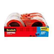 Scotch Heavy Duty Packaging Tape | 2 and 4 Rolls/Pack with Dispensers - £64.51 GBP