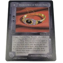 Middle-Earth CCG MECCG Dwarven Ring of Thelor&#39;s Tribe Against The Shadow Card  - £1.85 GBP