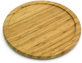 Bamboo Wood 10&quot; Kitchen Turntable NEW - £18.57 GBP
