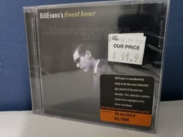 Bill Evans&#39; Finest Hour by Bill Evans (CD, 2001) Sealed Ships Free Piano Jazz - $12.86