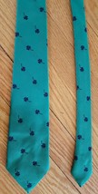 Men&#39;s Ralph Marlin USA Green Irish Shamrock Clover St. Patricks Day Neck Tie - £6.73 GBP