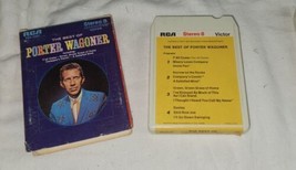 Vintage Porter Wagoner 8 Track Tape Case Only Cardboard Cover P8S-1567 Stereo 8 - £7.16 GBP