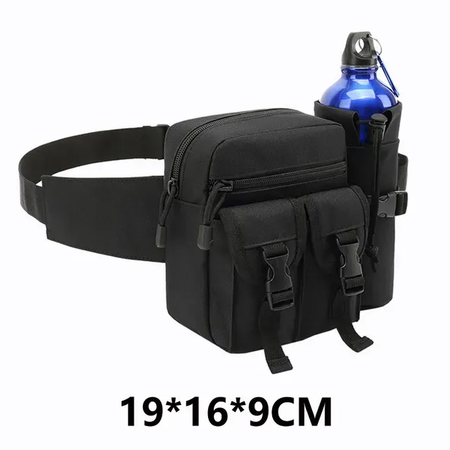 Military Tactical Drop Leg Bag Tool Fanny Thigh Pack Molle Hunting Bottl... - £85.81 GBP