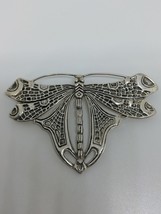 Large Vintage Sterling Silver 925 WTS Butterfly Brooch - £79.63 GBP