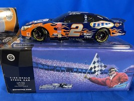 2002 NASCAR ACTION Rusty Wallace #2 Miller Harley-Davidson 1:24 Limited 1 Of 672 - £64.37 GBP
