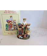 INTERNATIONAL SANTA CLAUS SC19 FIGURINE 1995 THREE MAJI SPAIN  BOXED 4.5&quot;H - $277.45 MXN