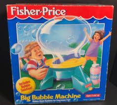 Fisher price big bubble machine 1995 new - $66.25