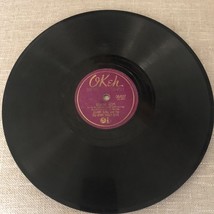 Okeh 78 Record Johnny Bond Draftee Blues Pre War Country Hillbilly Swing  - $19.09