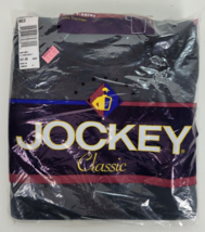 NIP Vintage Jockey Classic 3 Pack Crew Neck Cotton T-Shirt Black 1999 Sz M - $34.65