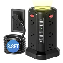Ew Product Upgrade PASSUS Tower Surge Protector Power Strip PD18W/20W. E... - $462.37 MXN
