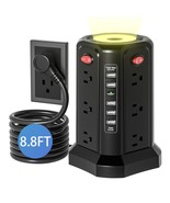 Ew Product Upgrade PASSUS Tower Surge Protector Power Strip PD18W/20W. E... - $24.75