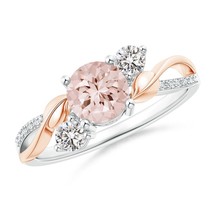 WEGARSTI Rings 925 Sterling Silver Woman Pink Topaz Figer Ring Solitaire Gemston - £8.63 GBP