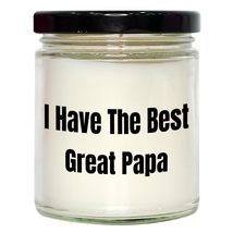 Papa&#39;s Special Birthday Unique Gift - 9oz Vanilla Soy Candle, Funny Quote, I Hav - £18.88 GBP