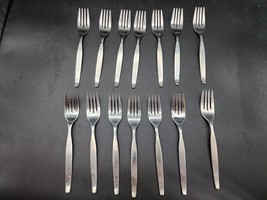 Oneida Community Flatware Stainless Steel Forks - Lot Of 14 - Vintage - £17.49 GBP