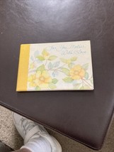For You, Mother, With Love Hallmark Poem Book Mother's Day - $5.00