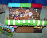 Li&#39;l Woodzeez Honeysuckle Hollow Hoppin&#39; Farmers Market Playset 68 pcs New - £33.98 GBP