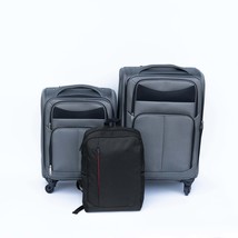 Gray 2-Piece Backpack Luggage Set - $1,714.69 MXN