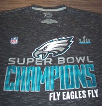 Philadelphia Eagles Super Bowl Liii Champions Nfl Football T-Shirt Mens Xl - £15.82 GBP
