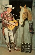 Roy Rogers Movieland Wax Museum 3x5 ORIGINAL postcard Photo #YN5151 - £3.58 GBP