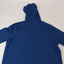 Banana Republic Men's Moisture Wicking 1/4 Zip Hoodie Blue Sweatshirt Size Large image 12