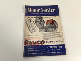 Motor Service Automotive Shop Magazine September 1954 - £7.85 GBP