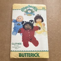 Butterick Cabbage Patch Kids Doll Clothes Sewing Pattern Pjs Nightgown Uncut - £4.75 GBP