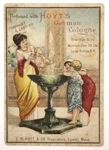 Hoyt&#39;s German Cologne Lovely Lady Baby at Fountain Lowell Mass E.W. Hoyt... - £11.95 GBP