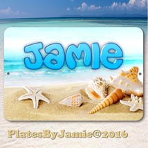 Personalized Custom Any Name Seashell Beach SIGN Wall Plaque New - £15.36 GBP