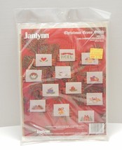 Janlynn Christmas Cross Stitch Kit 50-270 Holiday Log Carrier Ornaments ... - £47.18 GBP