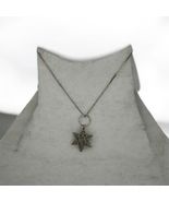 Silver Snowflake Necklace 925 Chain Minimalist Holiday Jewelry Under $25 - $19.80