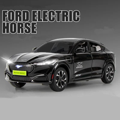 1:24   Electric  Mach-E Alloy  Car Model Diecast  New  Car Model Sound and Light - £119.31 GBP
