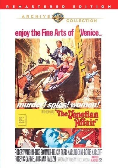 The Venetian Affair (Remastered) [DVD] - $15.78