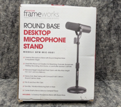 Gator Frameworks Desktop Microphone Stand - Round Weighted Base & Adjust... - $7.99 Gator Frameworks Desktop Microphone Stand - Round Weighted Base & Adjust... - $7.99