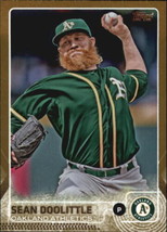 2015 Topps Gold #117 Sean Doolittle NM-MT 0269/2015 Athletics ID:19694 - $2.47