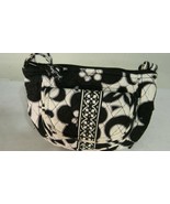 Vera Bradley Crossbody Hipster Purse In Black and White - €15,47 EUR