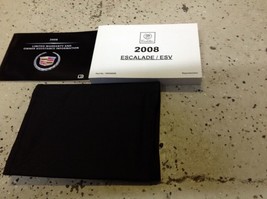 2008 GM Cadillac Escalade Esv Operatori Proprietari Owner Manuale Fabbri... - €89,18 EUR